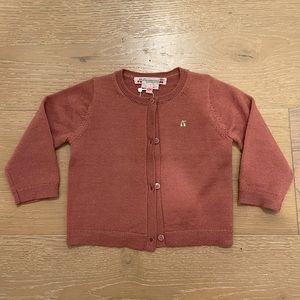 Bonpoint wool cardigan.